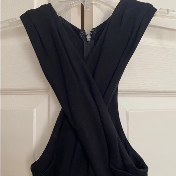 Wilfred Free black criss-cross dress - Picture 4 of 6